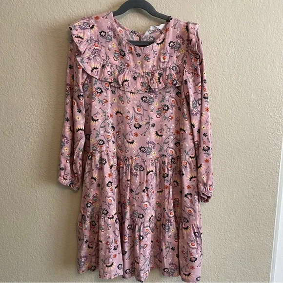 H&M | Dresses | Girls Long Sleeve H M Dress Size 89 Years | Poshmark